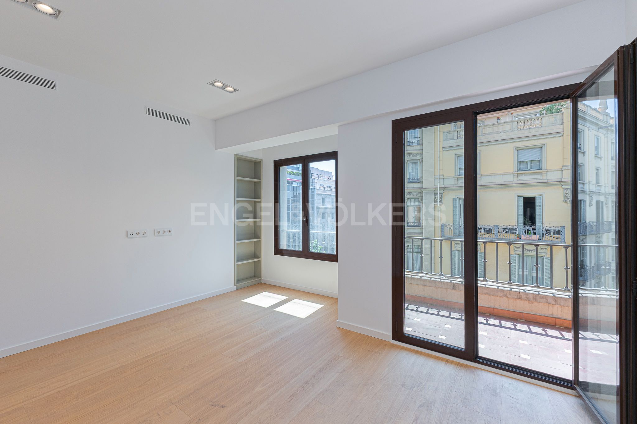 Dormitori de Apartament en venda en  Barcelona Capital amb Aire condicionat, Calefacció i Parquet