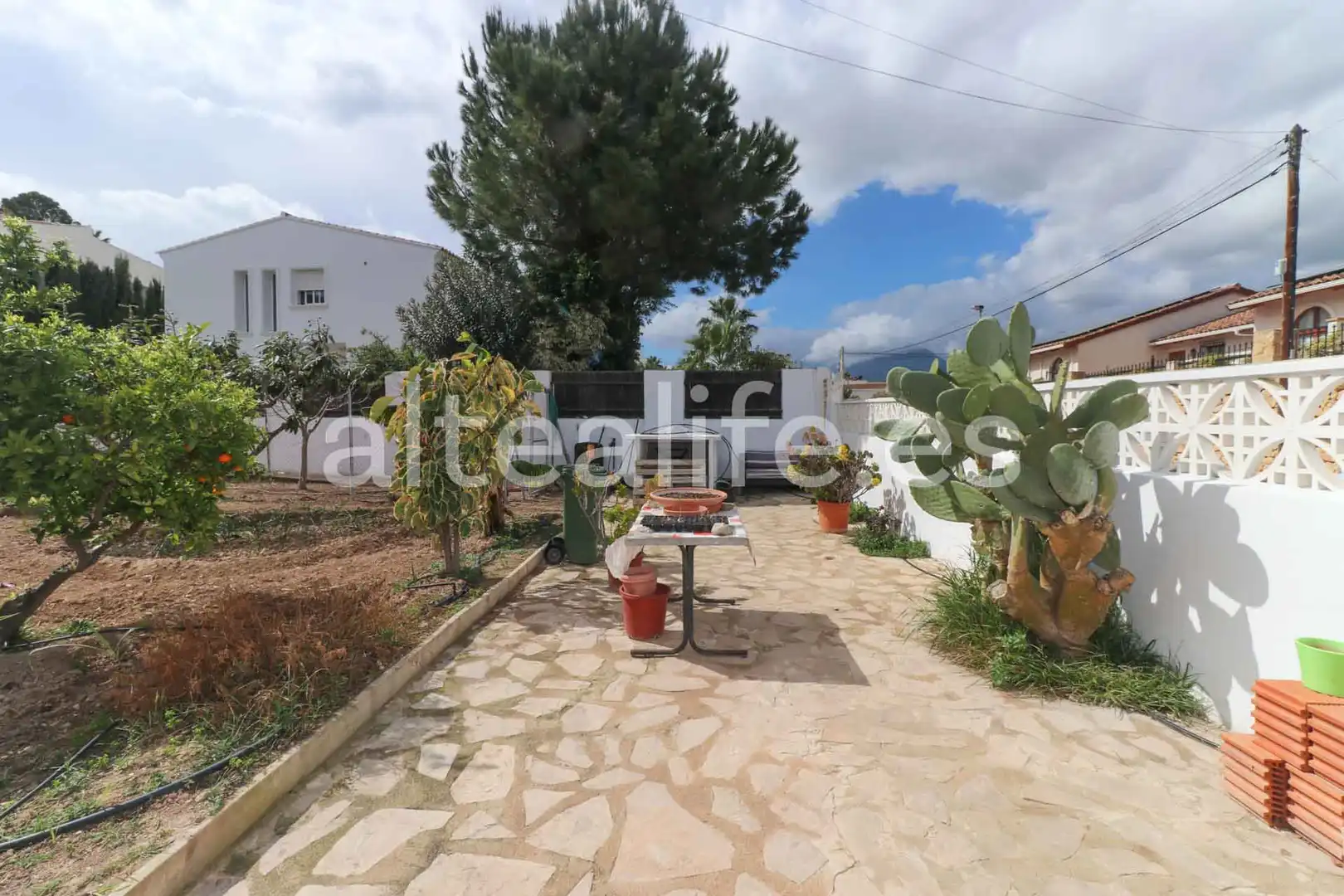 Exterior view of Houses for sale in L'Alfàs del Pi  with Air Conditioner, Private garden and Terrace