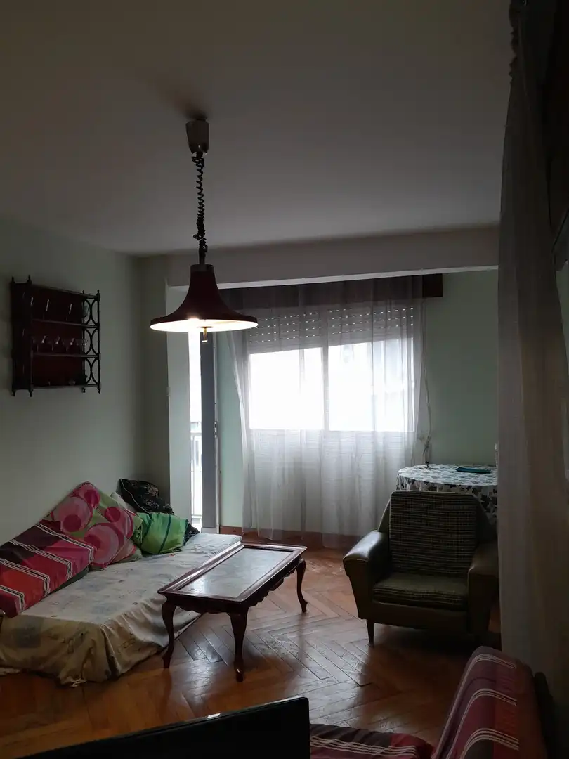 Living room of Flat for sale in Boiro  with Terrace, Storage room and Furnished