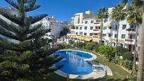 Garden of Flat for sale in Benalmádena  with Air Conditioner, Private garden and Parquet flooring