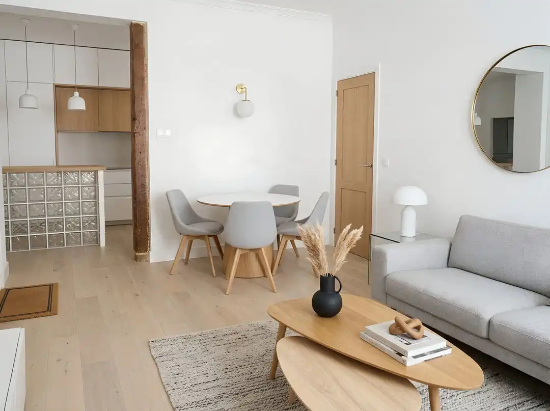 Living room of Flat for sale in Madrid  with Air Conditioner, Heating and Balcony