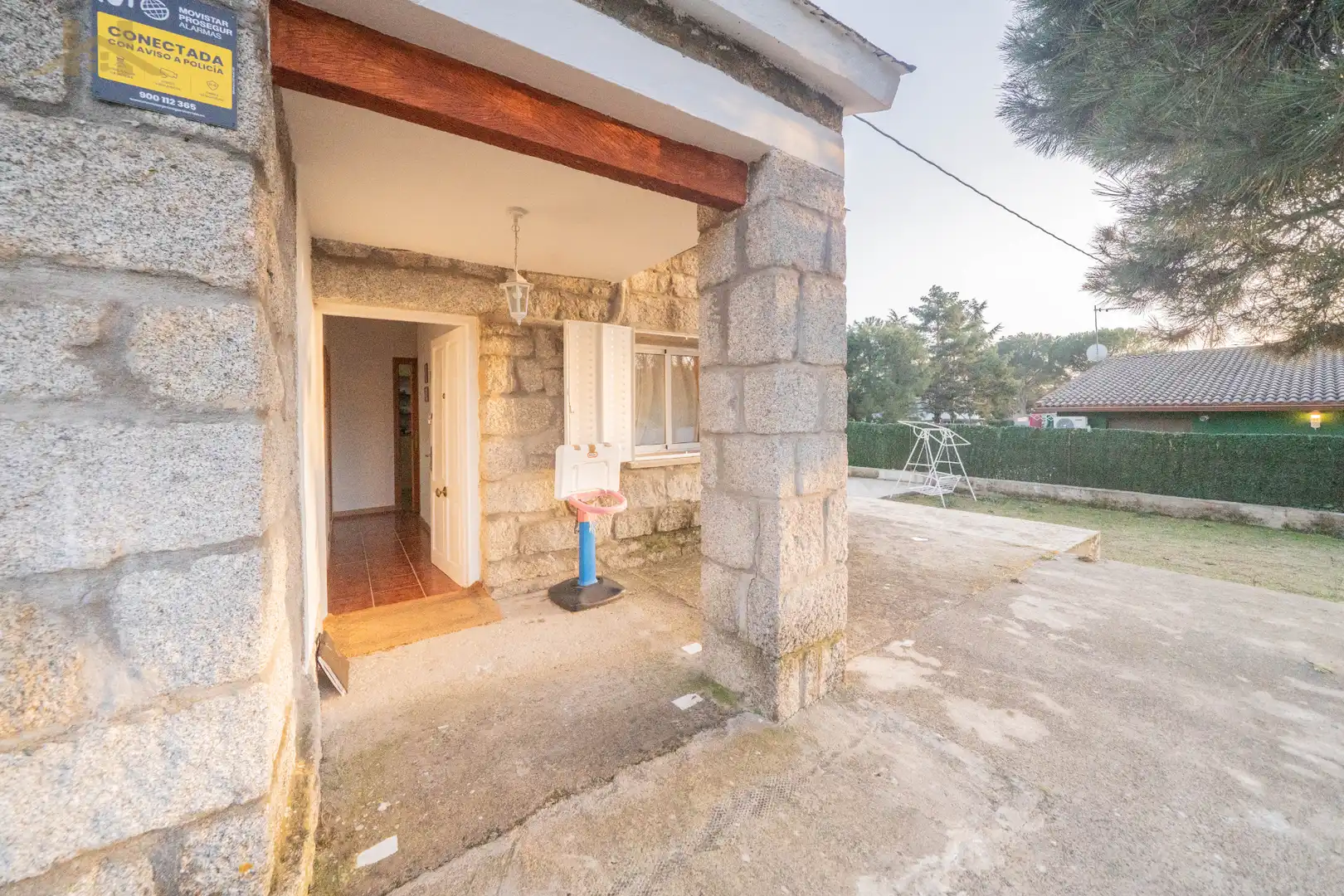 Vista exterior de Casa o chalet en venta en Robledo de Chavela con Calefacción, Jardín privado y Amueblado