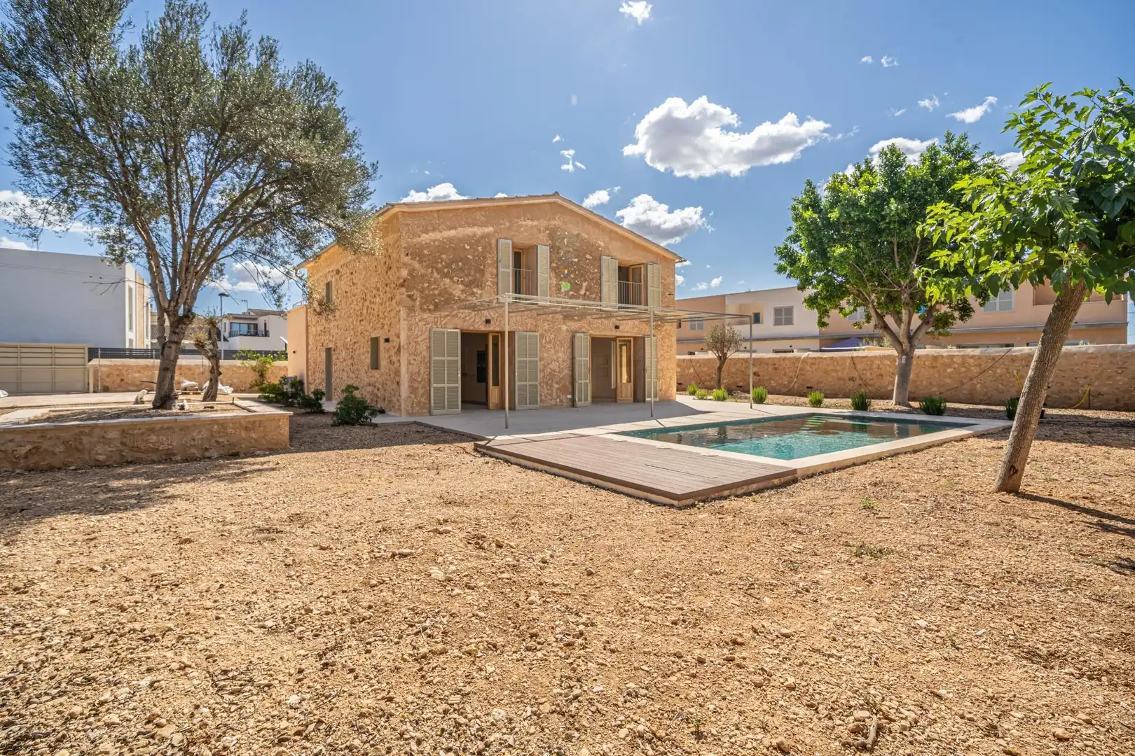 Vista exterior de Casa o chalet en venta en Marratxí con Terraza, Piscina y Balcón