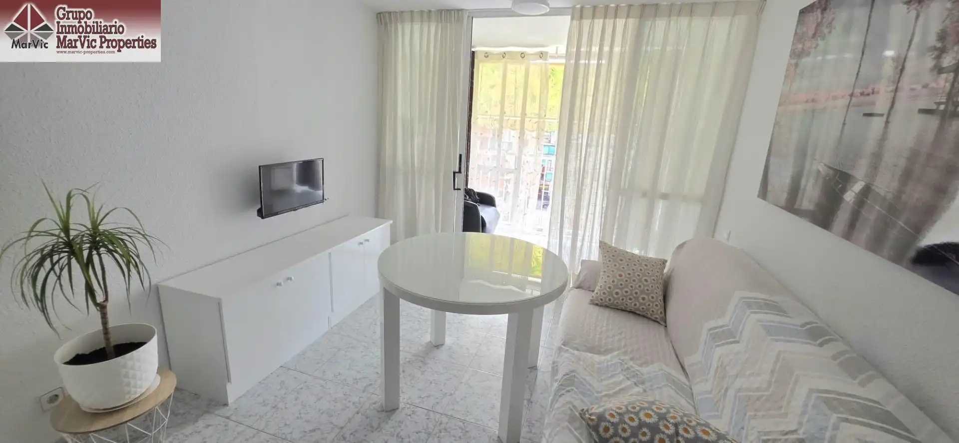 Sala de estar de Piso en venta en Benidorm con Amueblado