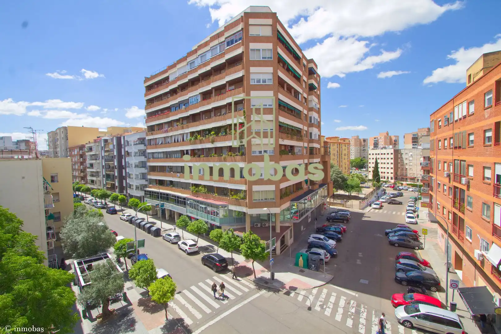 Vista exterior de Pis en venda en Badajoz amb Aire condicionat i Traster
