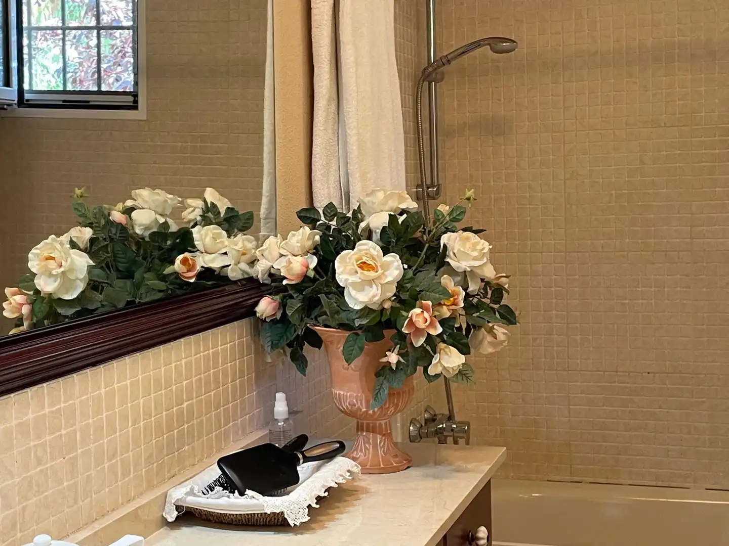 Badezimmer von Haus oder Chalet zur Miete in Petrer mit Klimaanlage, Heizung und Privatgarten