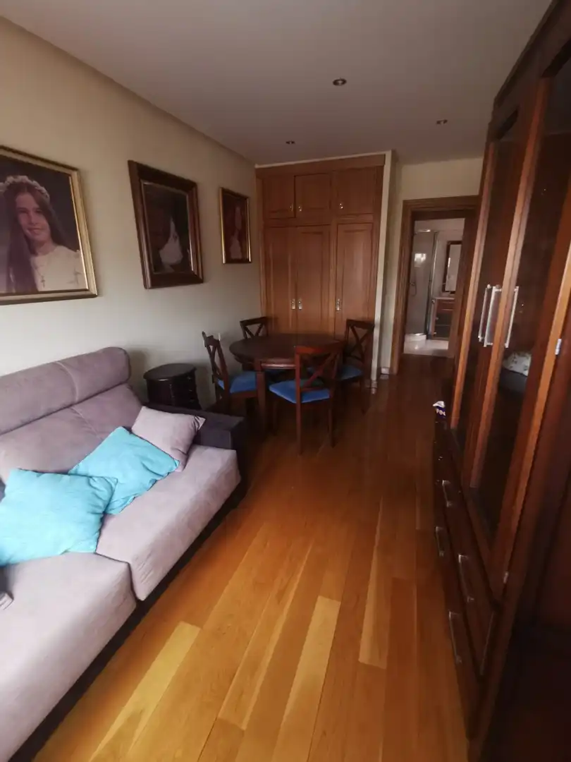 Sala de estar de Dúplex en venta en Ourense Capital  con Calefacción, Parquet y Horno