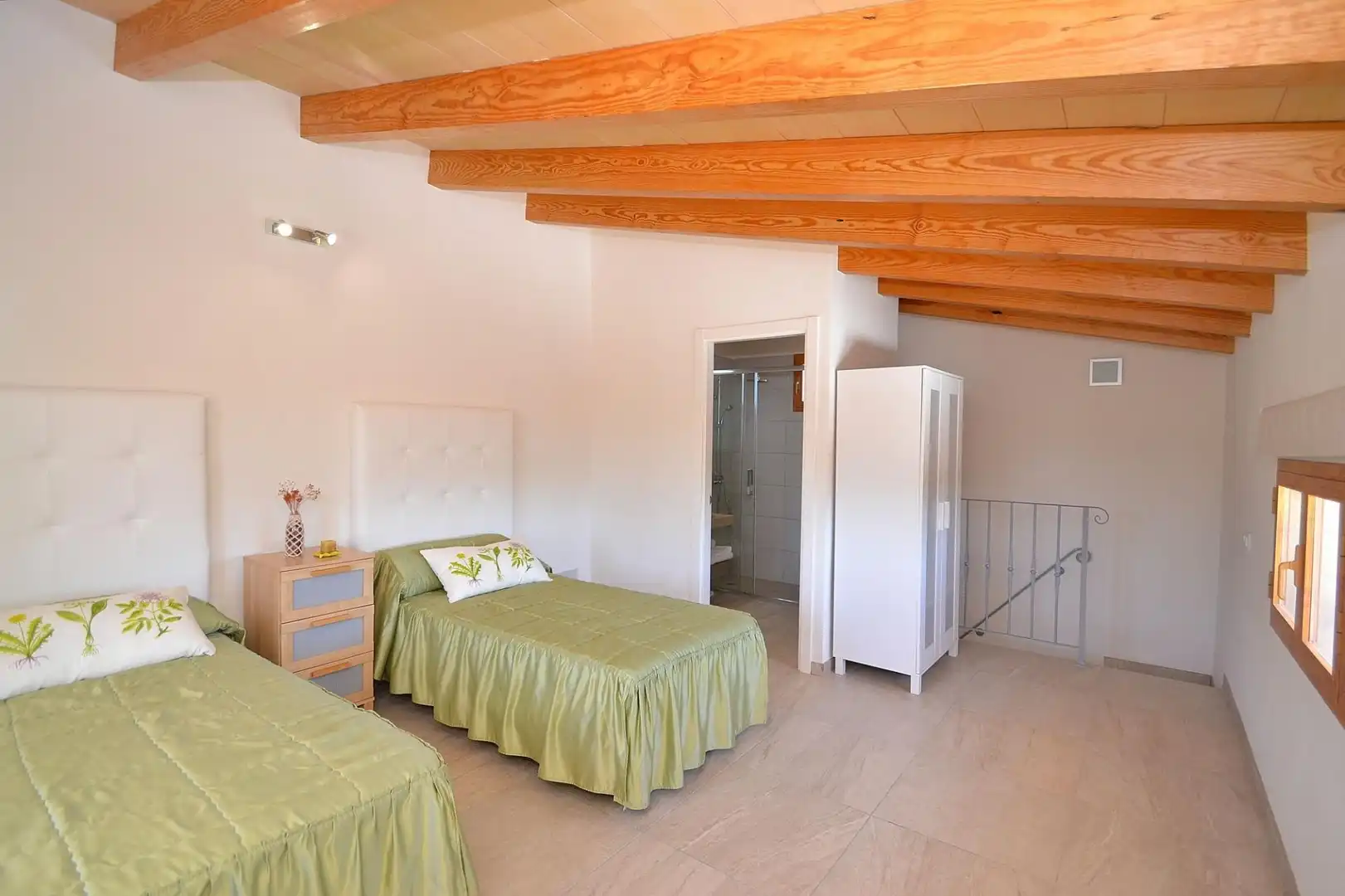 Bedroom of Country homes for rent in Llubí  with Private garden, Terrace and Swimming Pool