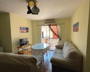 Living room of Flat to rent in Badajoz Capital  with Air Conditioner, Terrace and Furnished