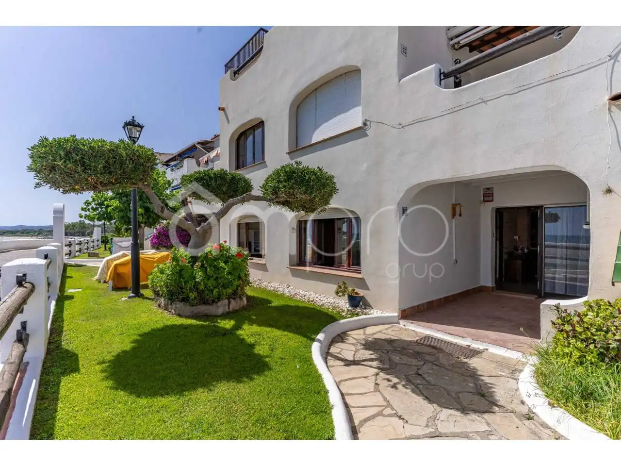 Jardín de Piso en venta en Vilanova i la Geltrú con Aire acondicionado, Parquet y Terraza