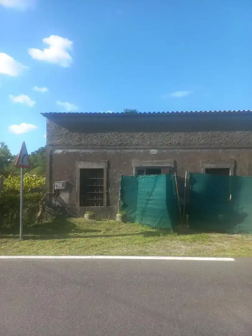 Vista exterior de Planta baja en venta en Teo con Jardín privado