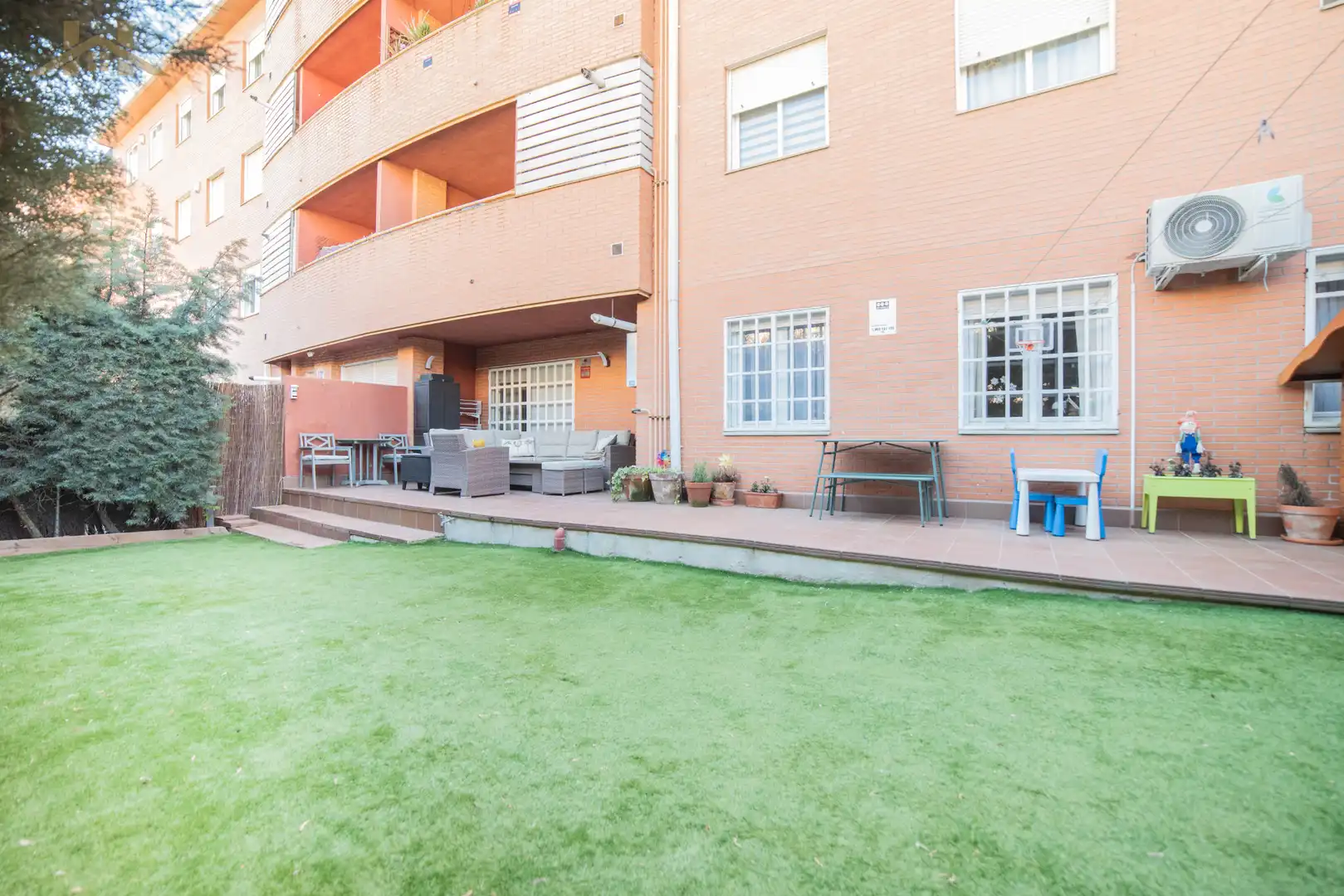 Terrace of Flat for sale in Boadilla del Monte  with Air Conditioner, Heating and Private garden