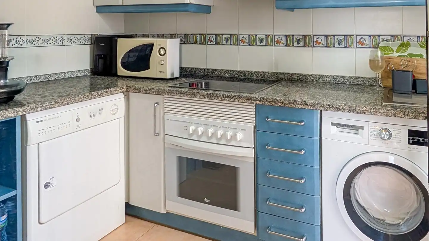 Cocina de Casa adosada en venta en Santa Pola con Aire acondicionado, Jardín privado y Terraza