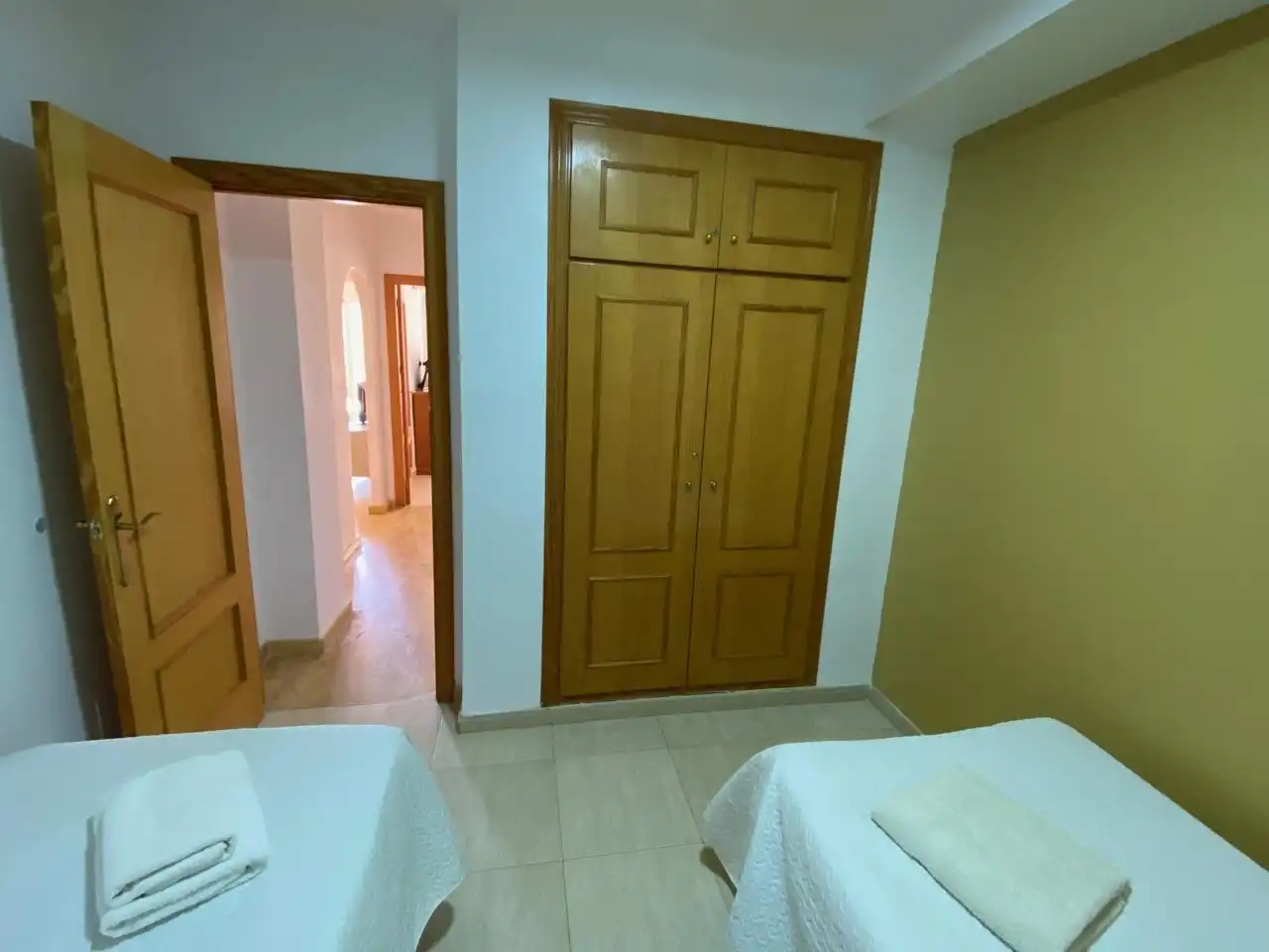 Bedroom of Flat for rent in Vera  with Air Conditioner, Terrace and Furnished
