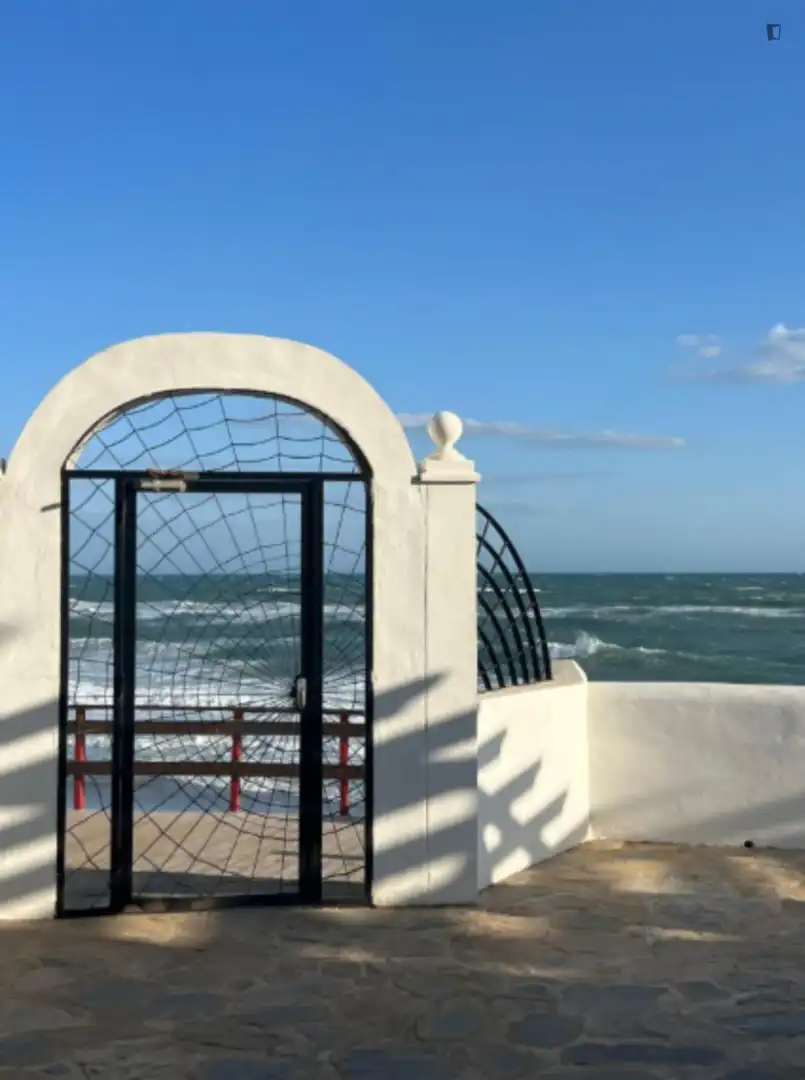Vista exterior de Casa o xalet de lloguer en Mijas amb Aire condicionat, Calefacció i Moblat