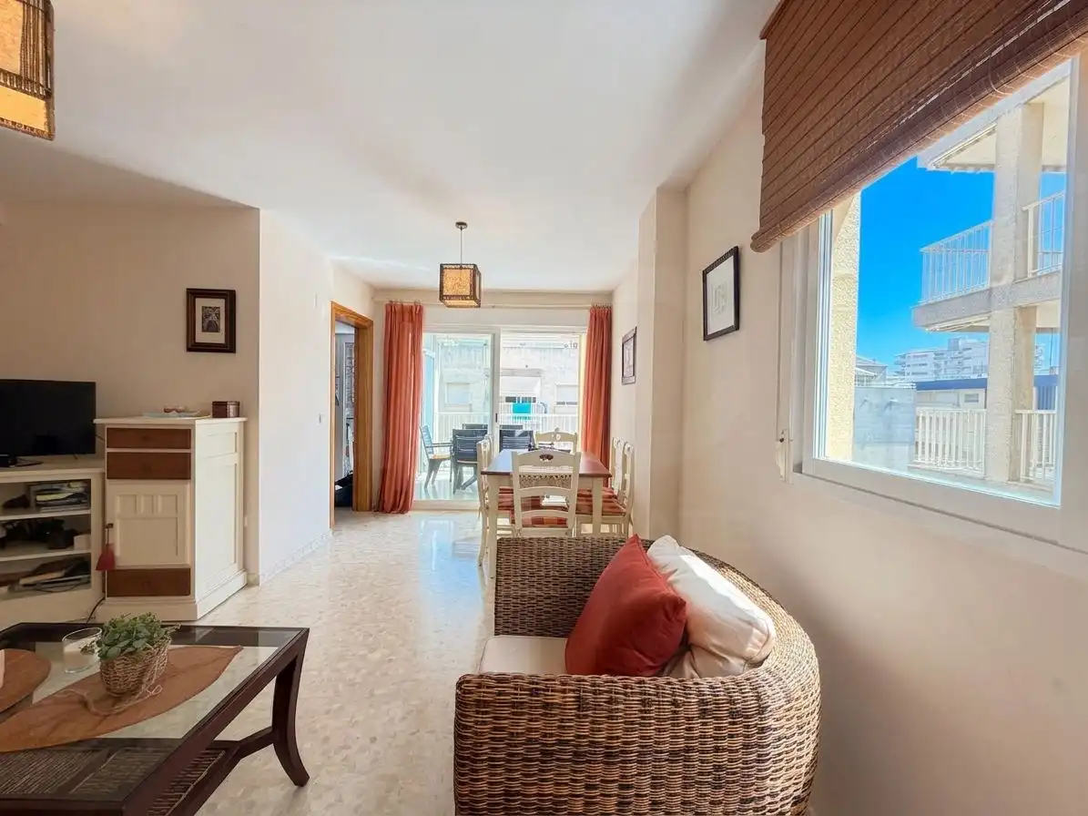 Living room of Flat for sale in Daimús  with Terrace and Swimming Pool