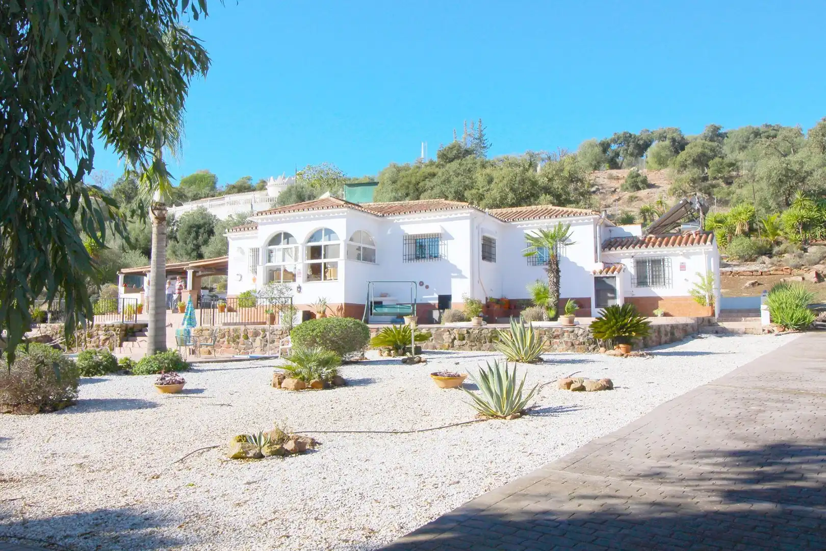 Vista exterior de Casa o chalet en venta en Almogía con Aire acondicionado, Calefacción y Jardín privado