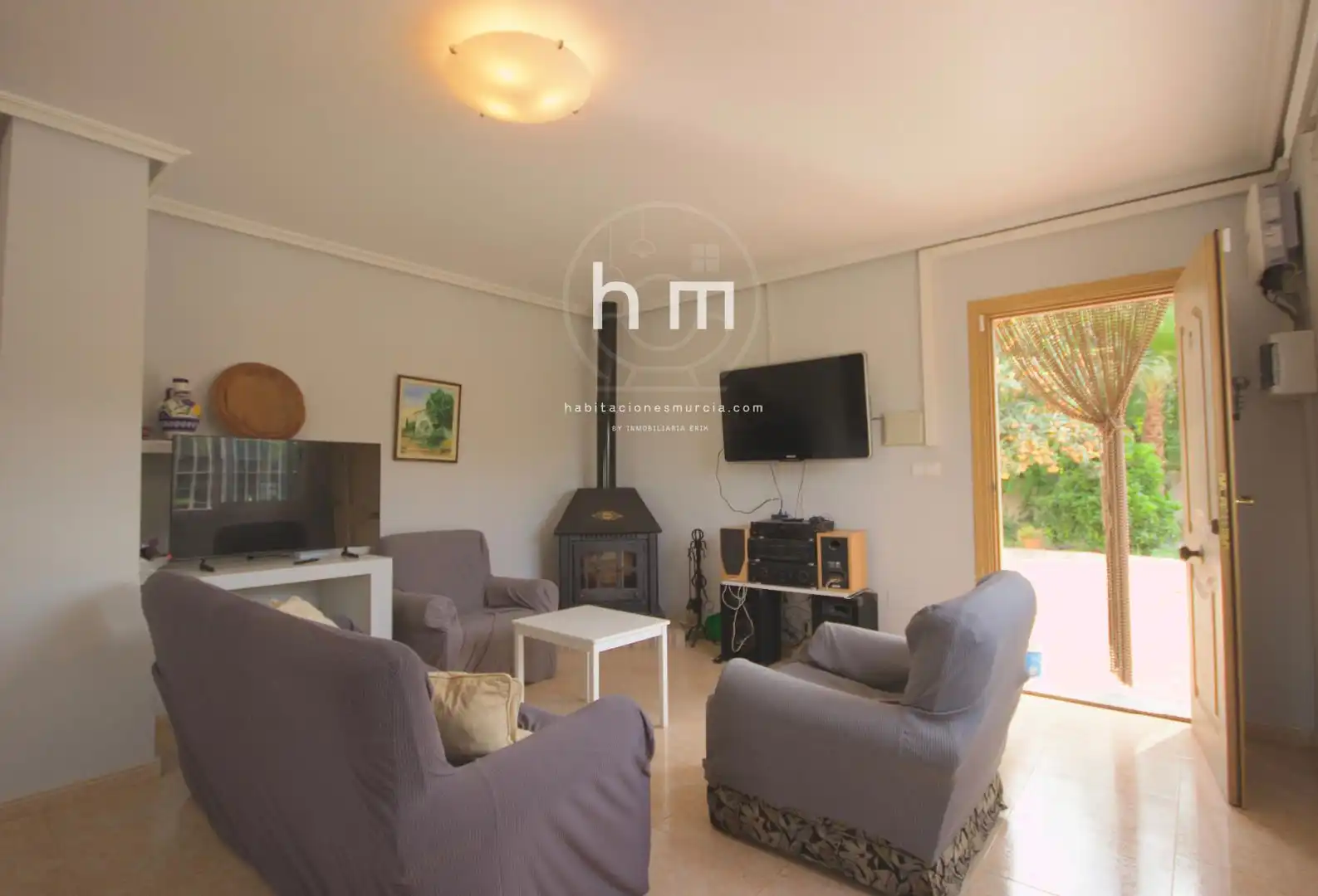 Garden of Houses for sale in Murcia  with Air Conditioner, Parquet flooring and Storage room