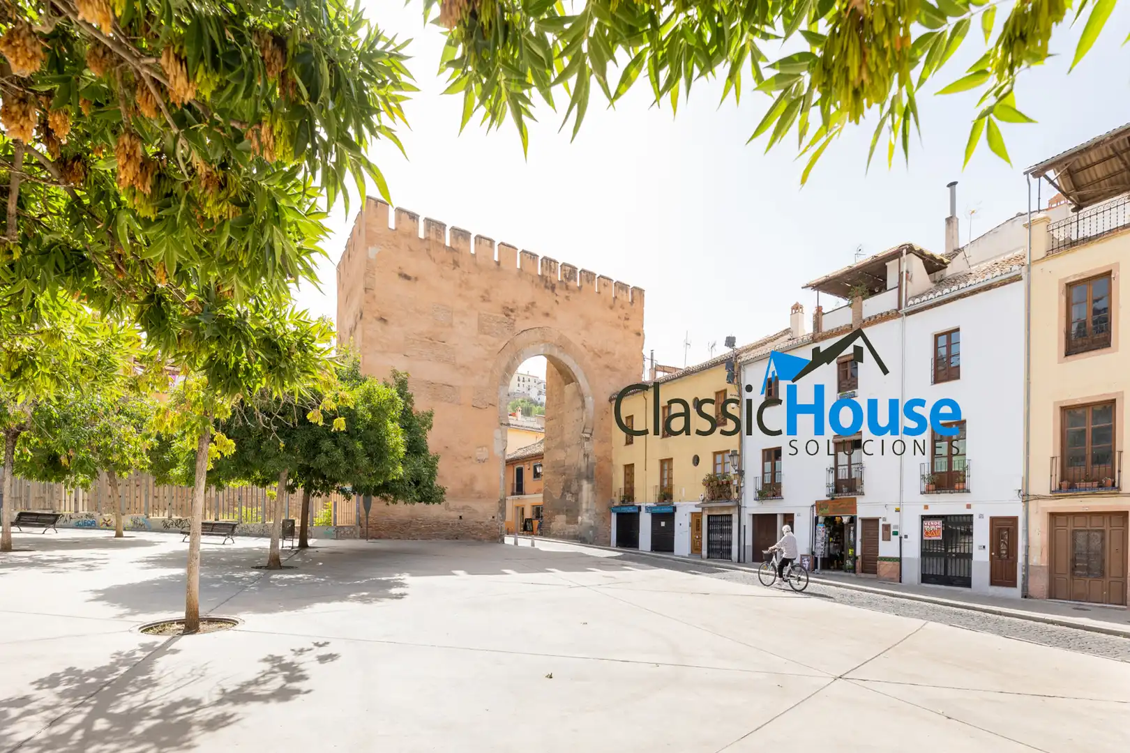 Vista exterior de Casa adosada en venta en Granada con Terraza, Amueblado y Horno