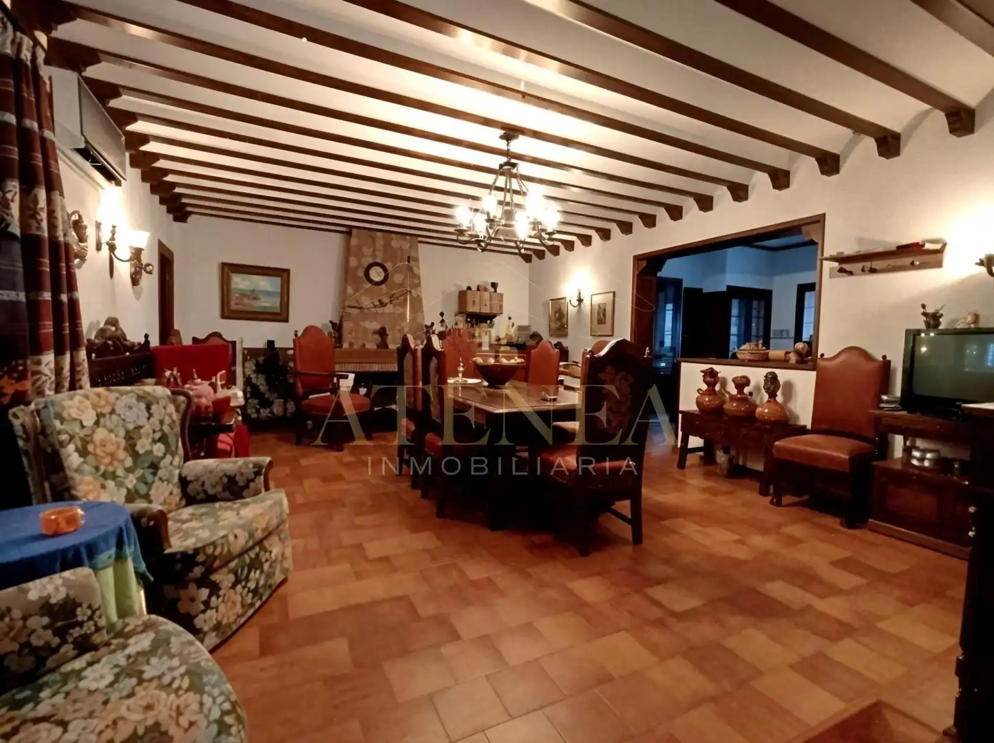 Sala de estar de Casa o chalet en venta en La Roda con Jardín privado y Trastero