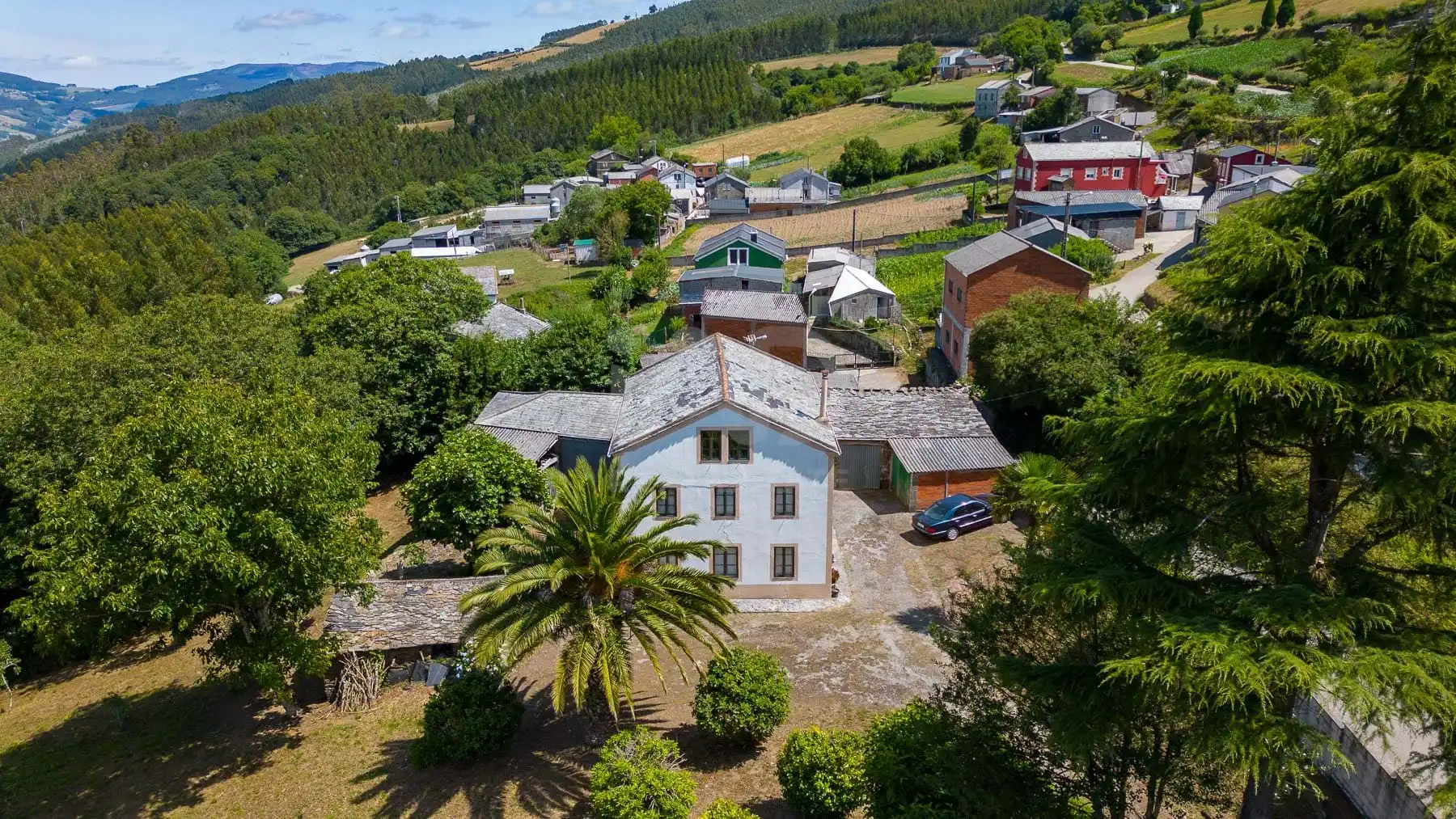 Vista exterior de Casa o chalet en venta en Riotorto con Calefacción y Terraza
