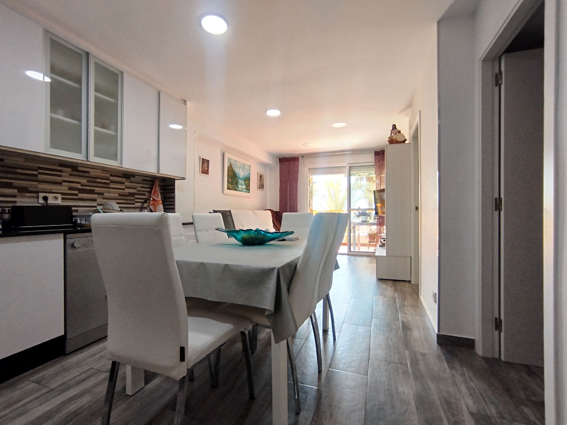 Menjador de Pis en venda en Santa Pola amb Terrassa i Moblat