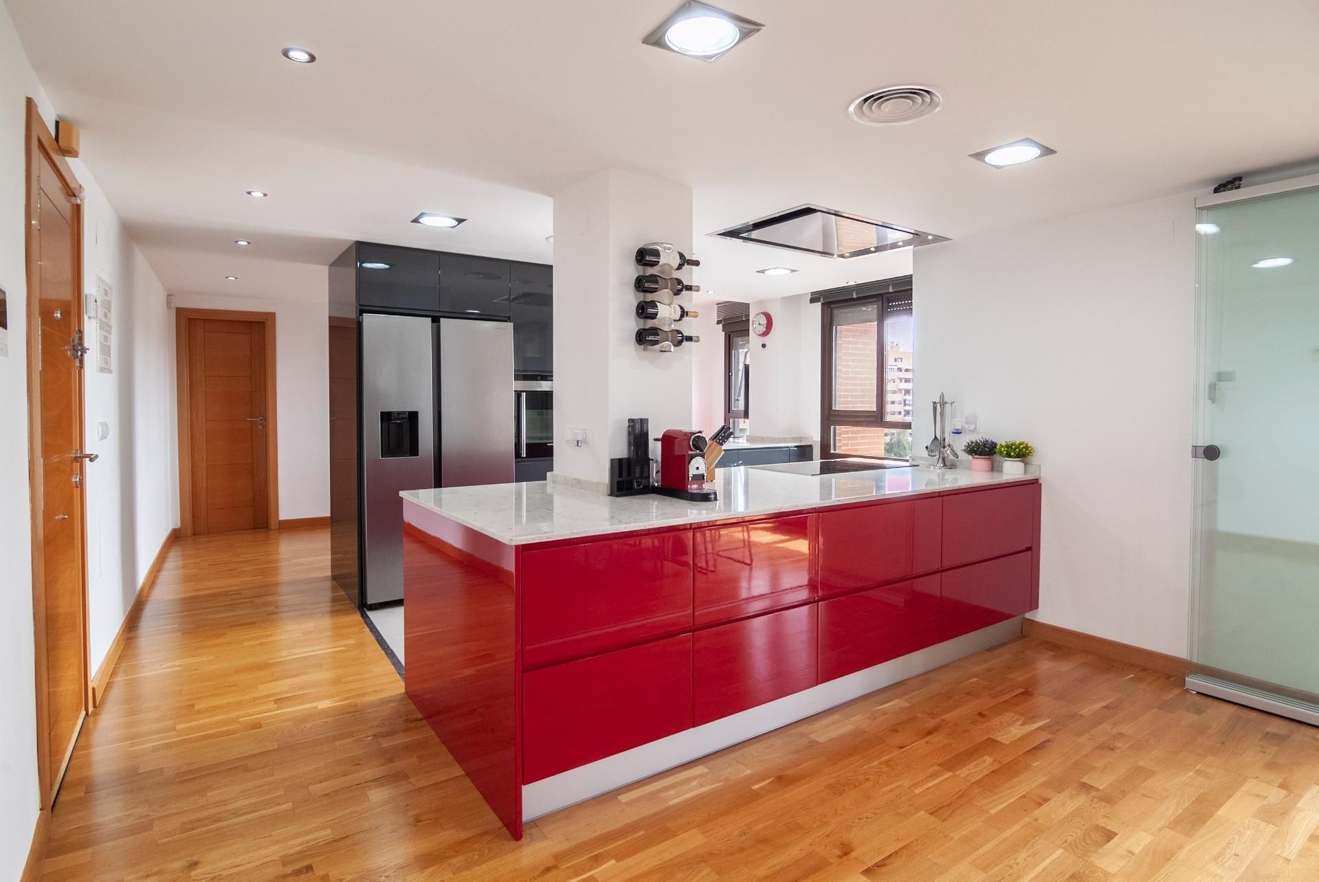 Kitchen of Flat for sale in Alicante / Alacant  with Air Conditioner, Heating and Private garden