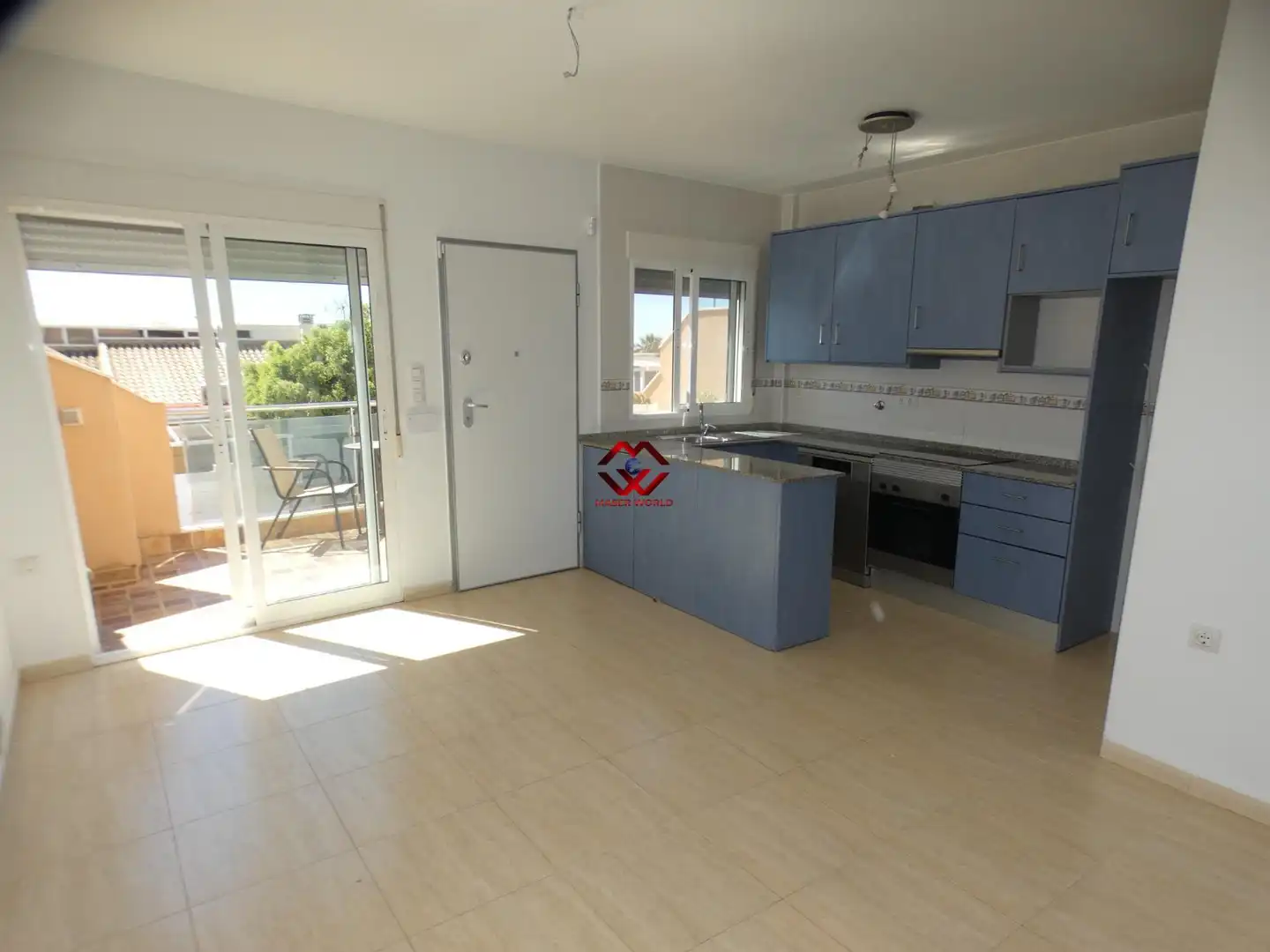 Cocina de Ático en venta en Mazarrón con Aire acondicionado, Trastero y Balcón