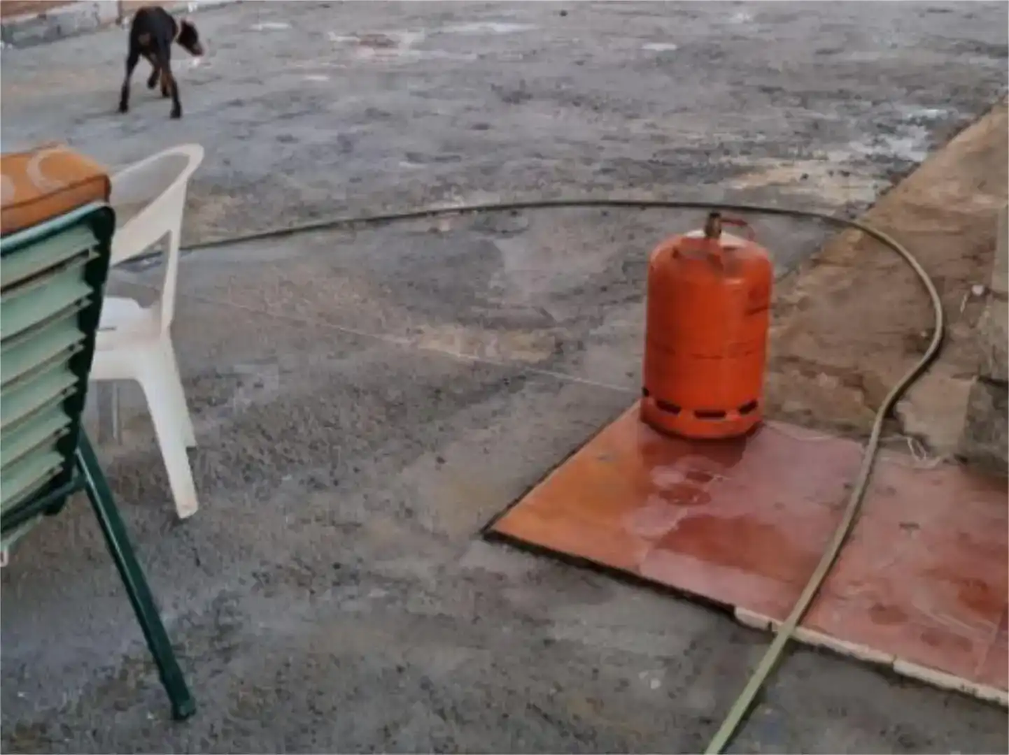 Parking de Finca rústica en venta en Niebla con Aire acondicionado