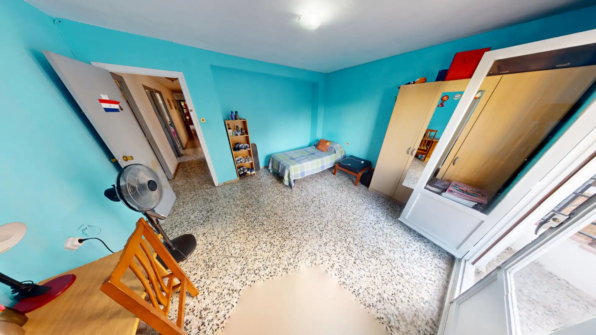 Schlafzimmer von Wohnung zum Verkauf in Alicante / Alacant mit Terrasse, Möbliert und Ofen