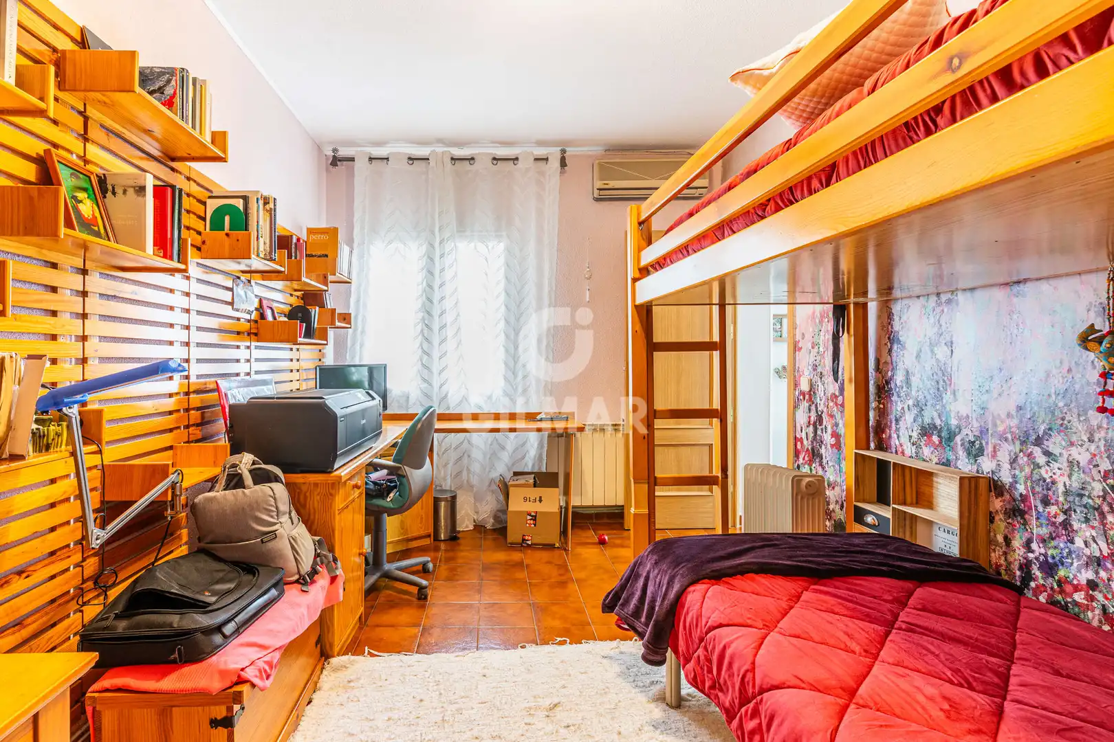 Bedroom of Detached homes for sale in Madrid  with Heating, Private garden and Swimming Pool