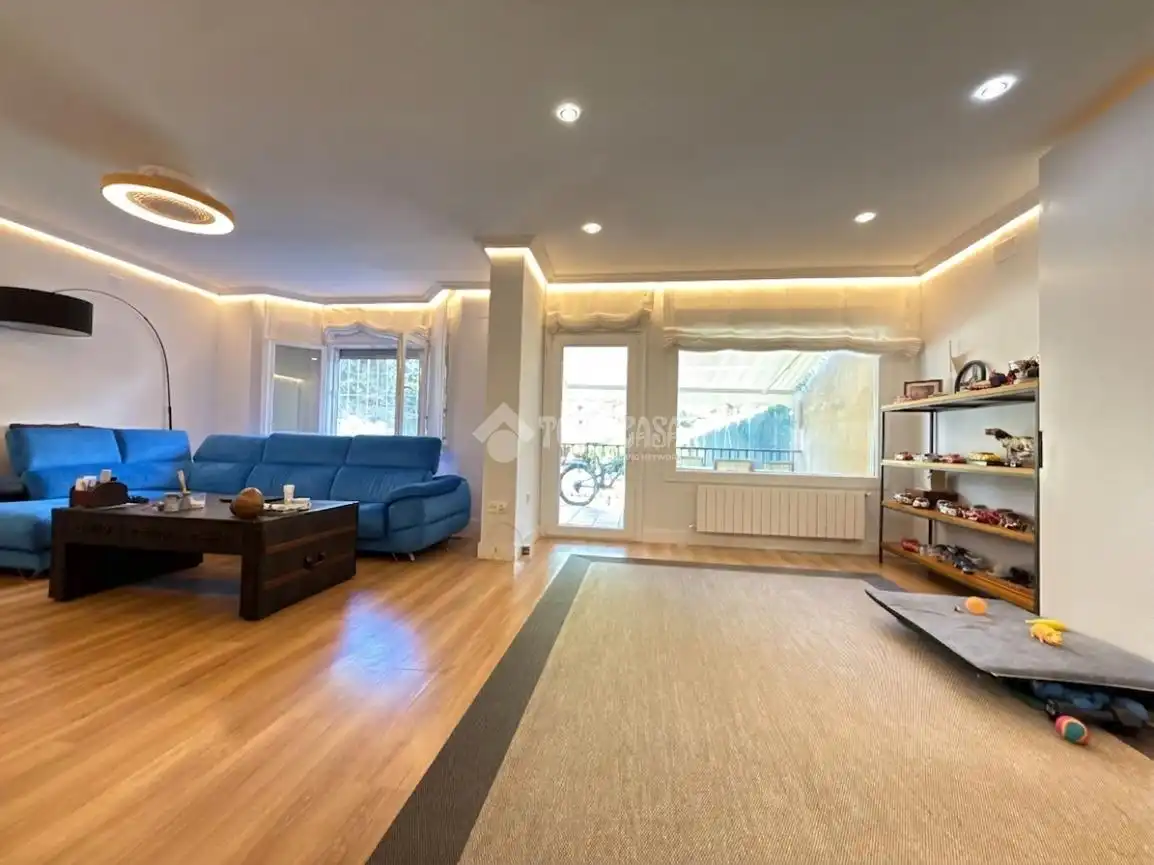 Living room of Detached homes for sale in Galapagar  with Heating, Private garden and Terrace