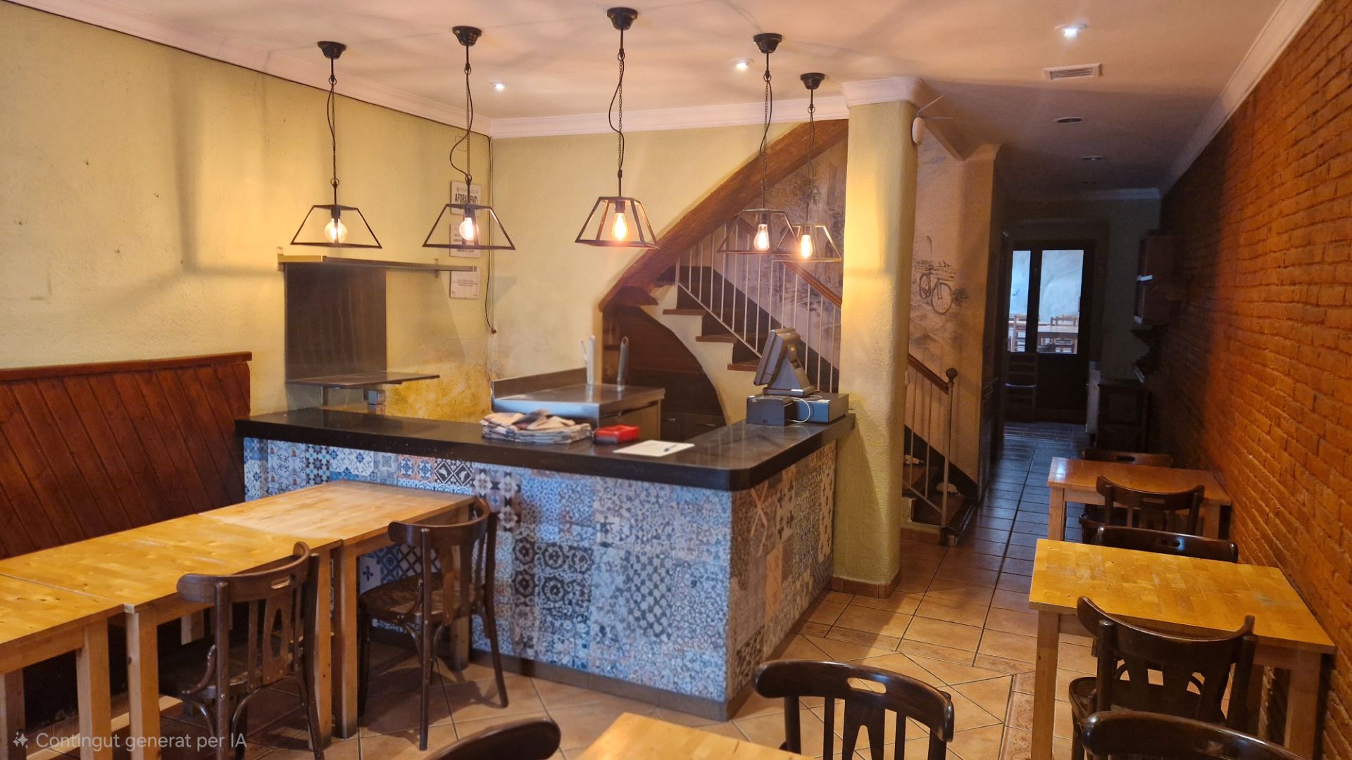 Cuina de Local de lloguer en Sant Cugat del Vallès amb Aire condicionat i Alarma