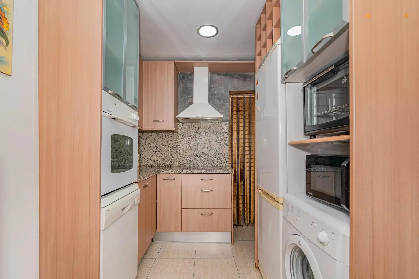 Kitchen of Flat for sale in Granada  with Air Conditioner and Balcony