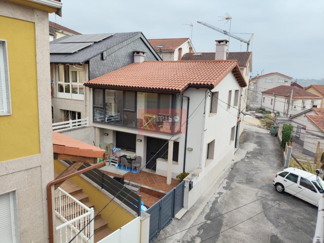 Vista exterior de Casa adosada en venda en Ourense Capital  amb Calefacció
