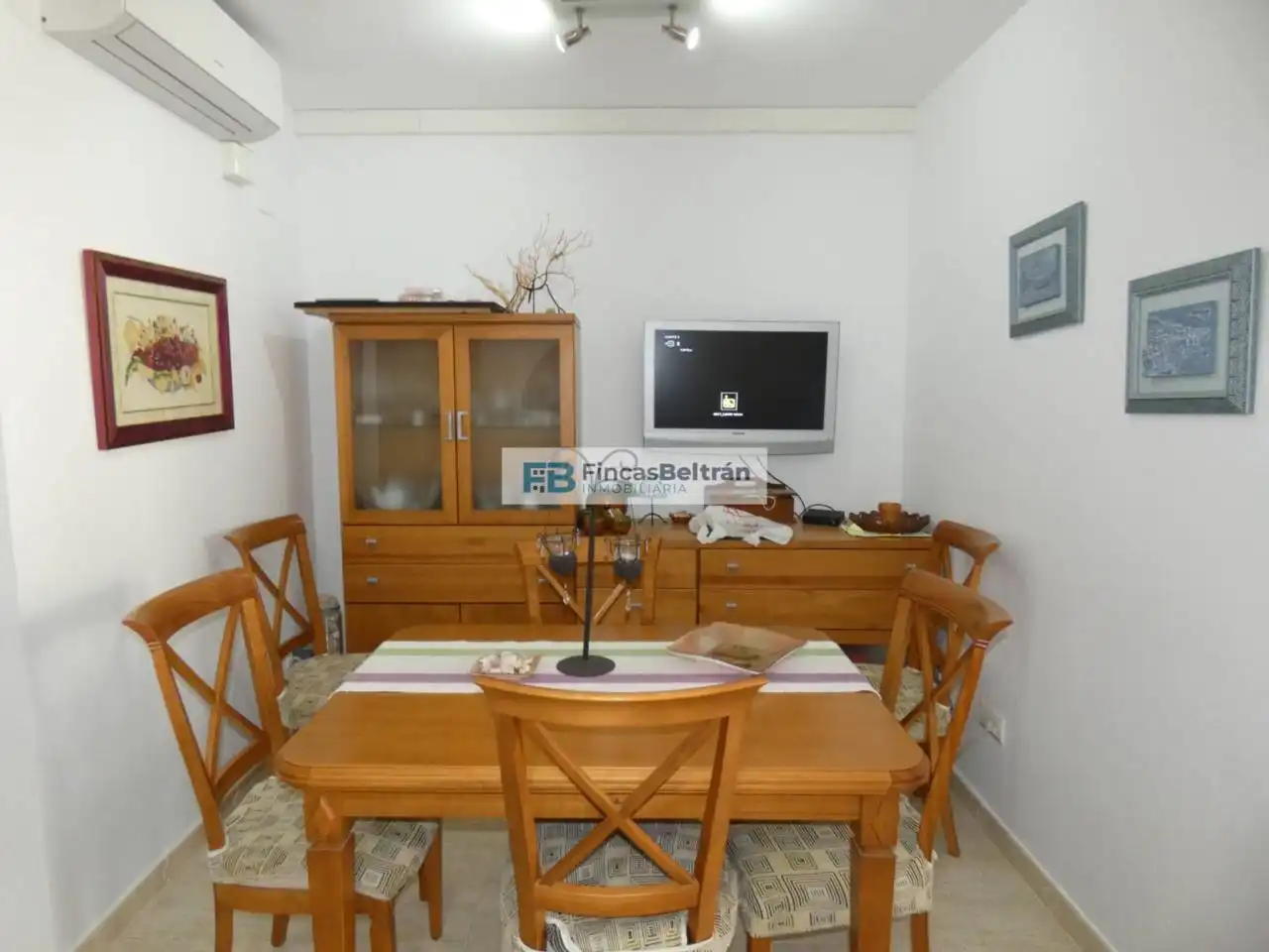 Comedor de Dúplex en venta en Benicarló con Aire acondicionado, Terraza y Amueblado