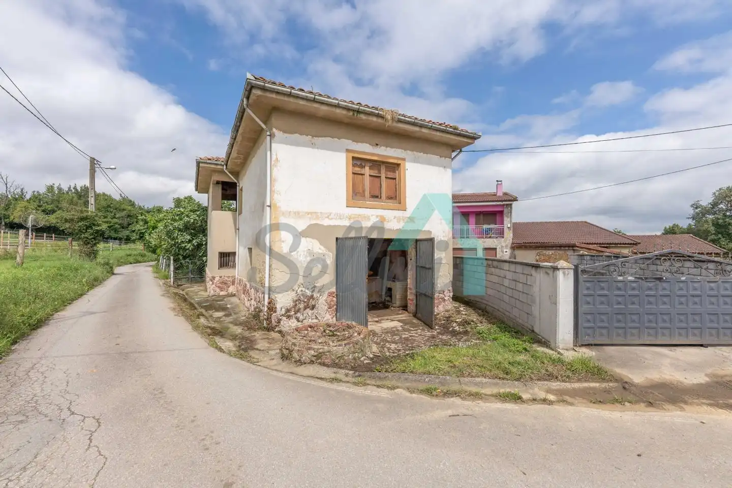 Exterior view of Houses for sale in Siero  with Private garden