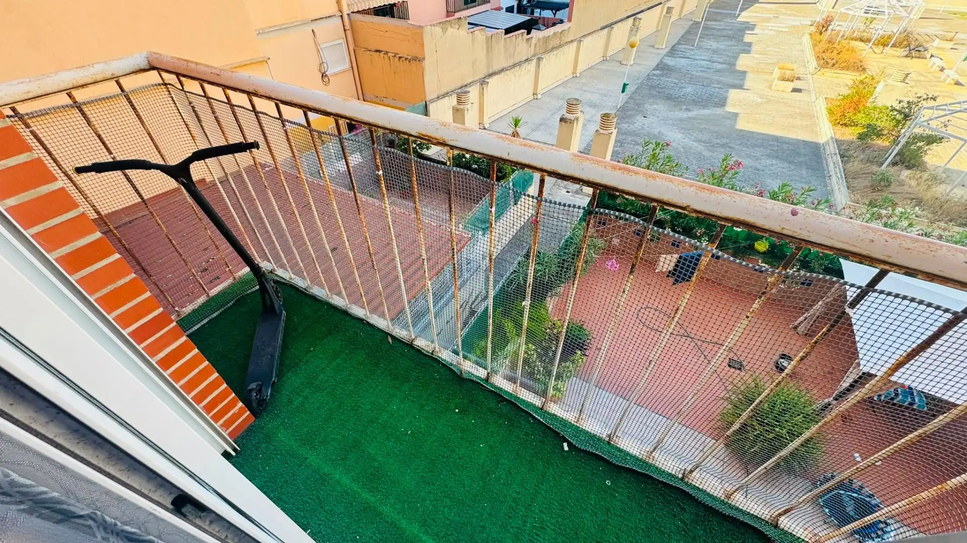 Terraza de Piso de alquiler en Valencia con Aire acondicionado, Calefacción y Jardín privado
