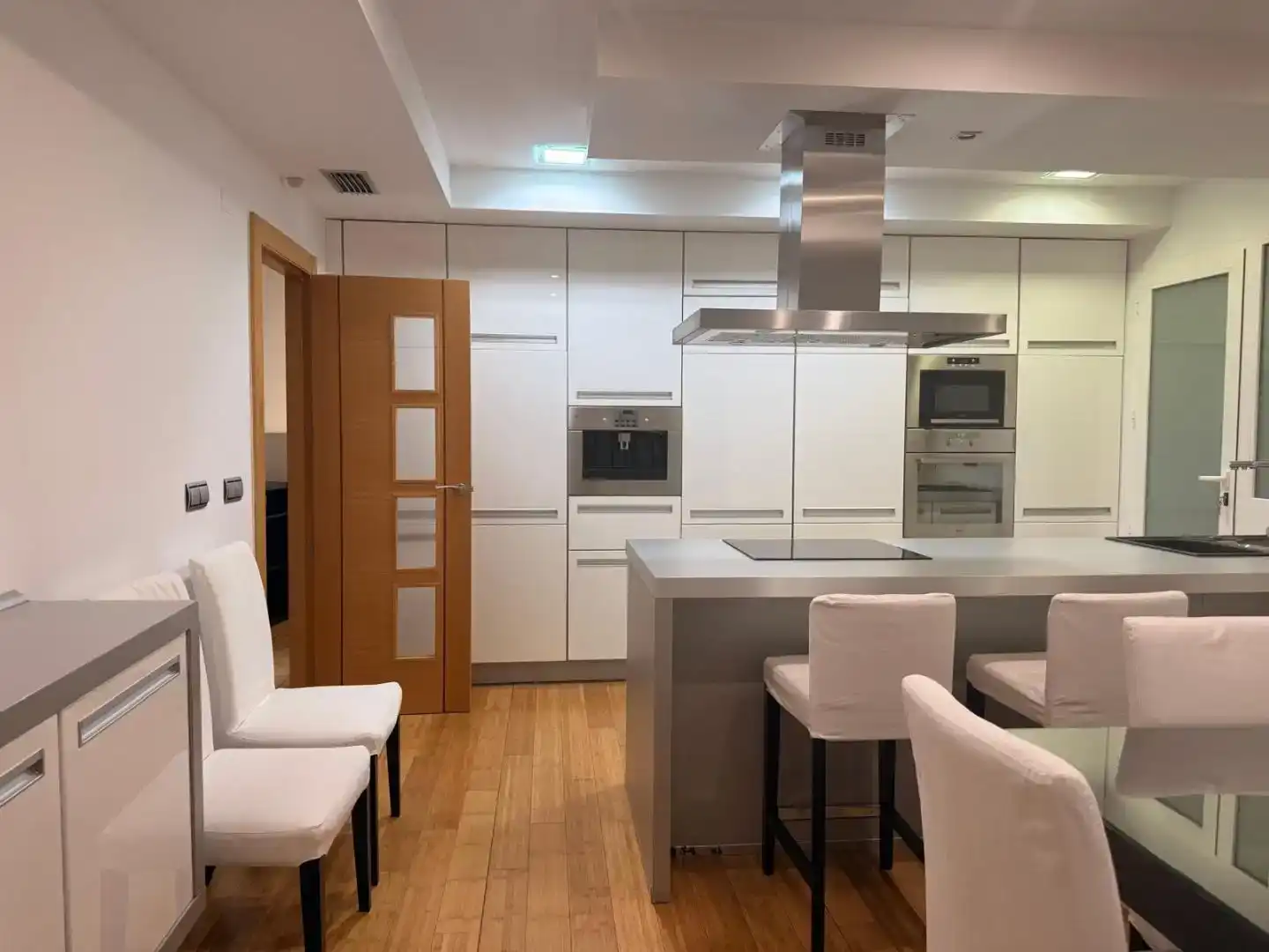 Küche von Wohnung zur Miete in Alhama de Murcia mit Klimaanlage, Parkett und Abstellraum