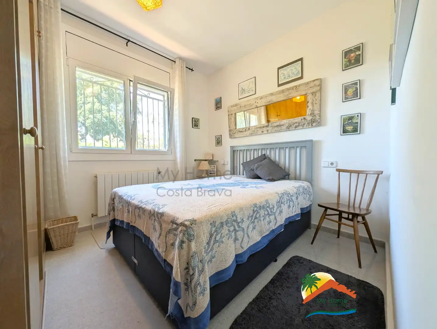 Schlafzimmer von Haus oder Chalet zum Verkauf in Lloret de Mar mit Heizung, Privatgarten und Terrasse