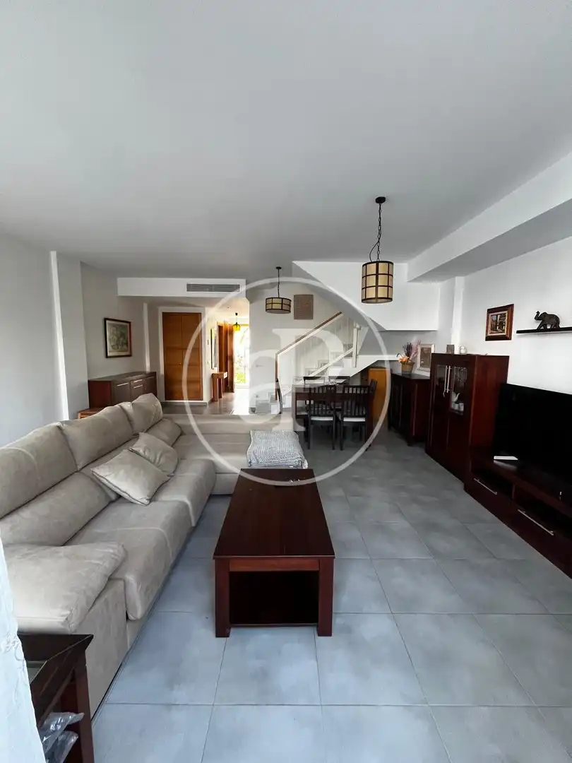 Living room of Attic for rent in Almenara  with Air Conditioner, Heating and Private garden