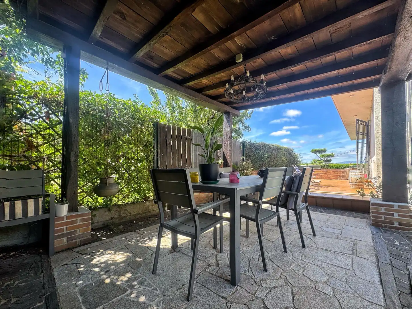 Terraza de Casa o chalet en venta en Lalín con Calefacción, Jardín privado y Terraza