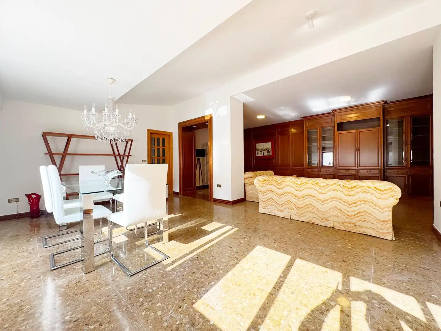 Sala de estar de Piso de alquiler en Dénia con Calefacción, Amueblado y Balcón