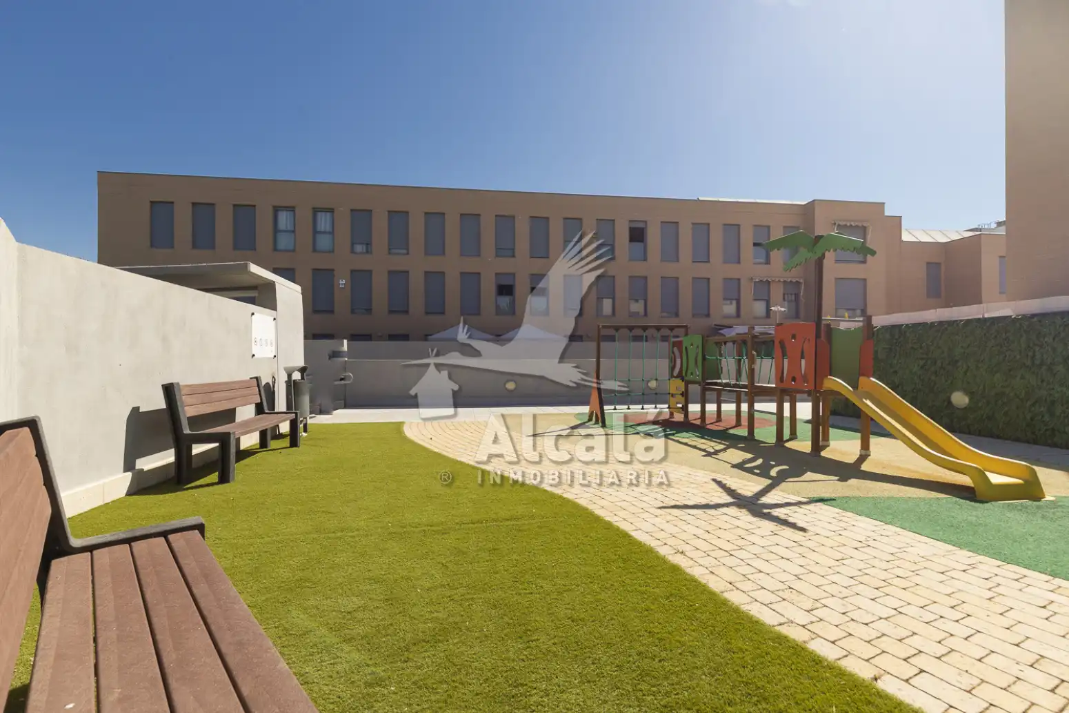 Terrasse von Wohnung zum Verkauf in Villalbilla mit Klimaanlage, Heizung und Terrasse