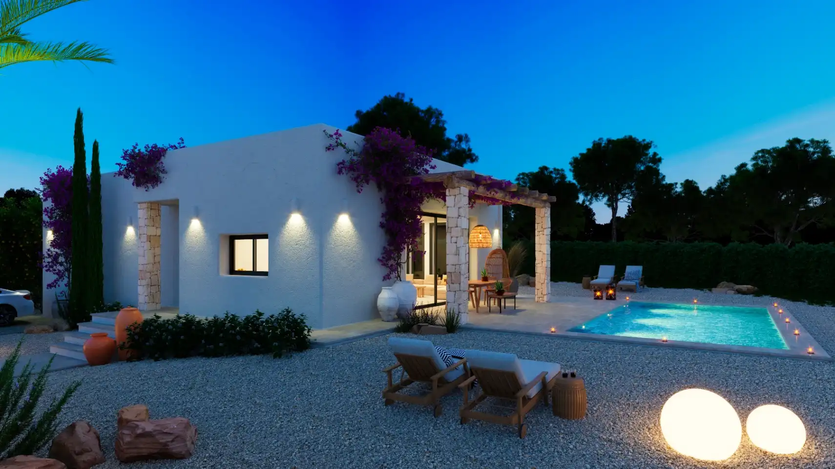 Garden of Houses for sale in Dénia