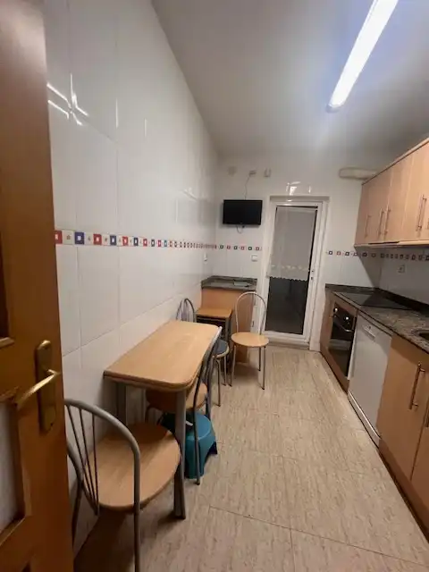 Kitchen of Flat for sale in Lleida  with Heating, Storage room and Furnished