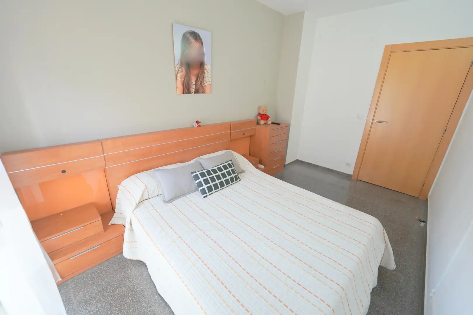 Schlafzimmer von Wohnung zum Verkauf in Barcelona mit Klimaanlage, Heizung und Möbliert