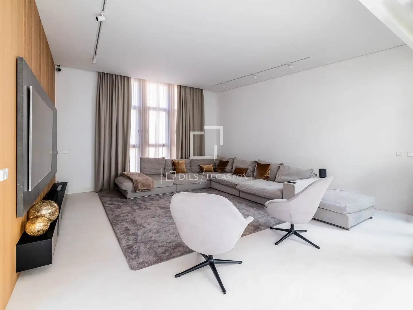 Living room of Attic for sale in Madrid  with Air Conditioner, Heating and Terrace