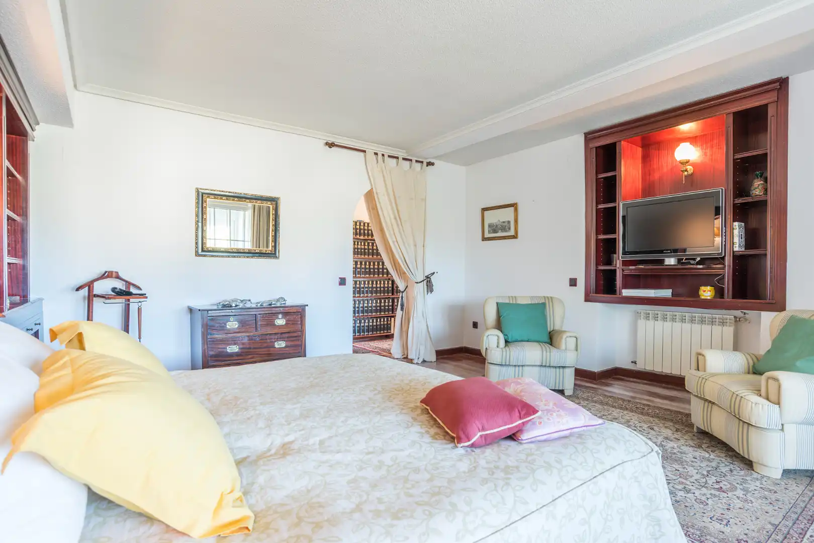Bedroom of Houses for sale in Collado Villalba  with Air Conditioner, Heating and Private garden