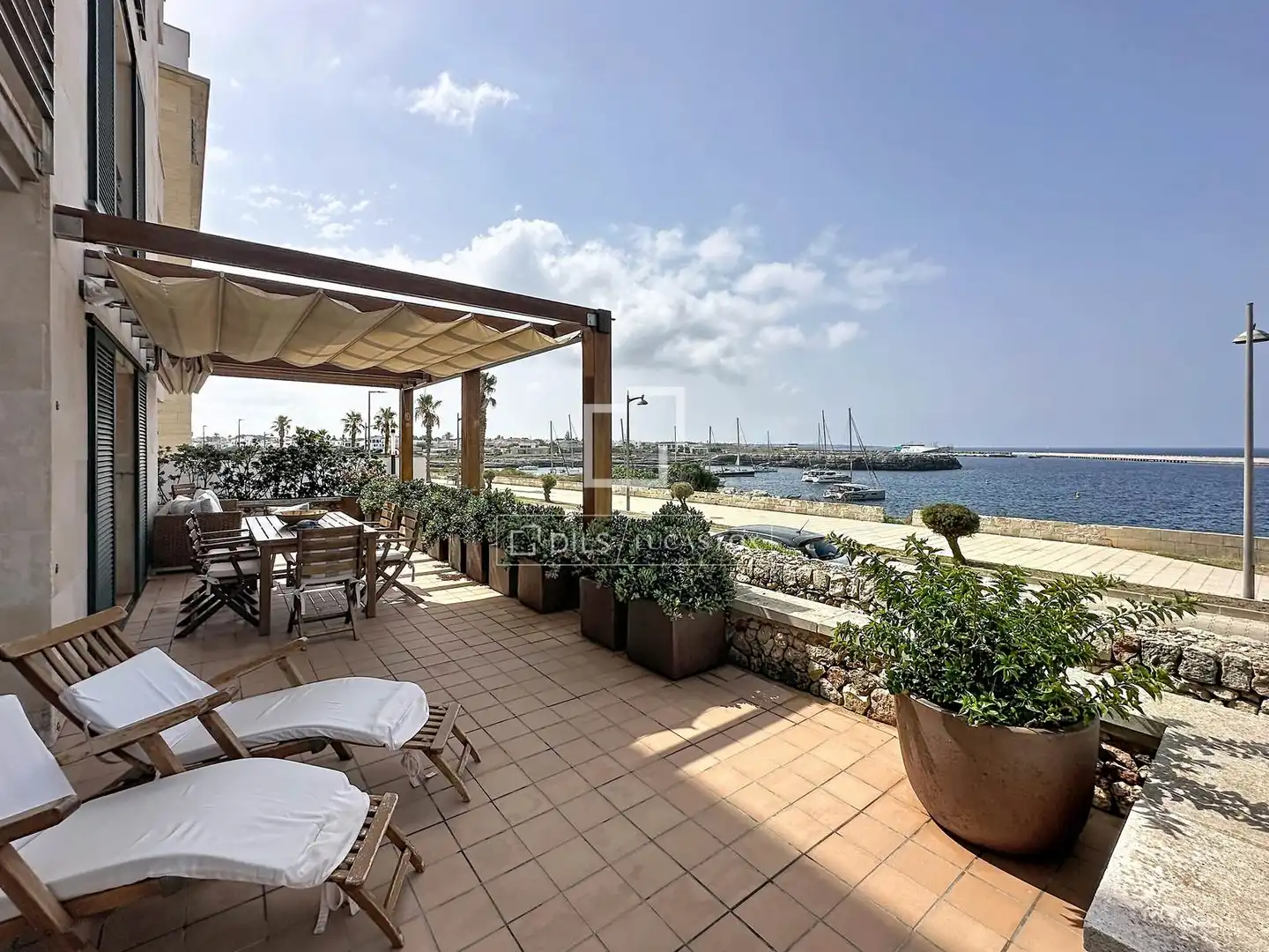 Terrasse von Wohnung zur Miete in Ciutadella de Menorca mit Klimaanlage, Heizung und Privatgarten